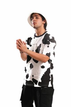Cow Print Oversized T-Shirt