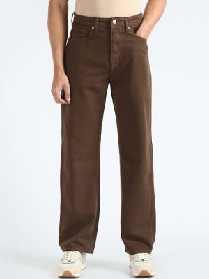 Men Mid-Rise Pure Cotton Jeans