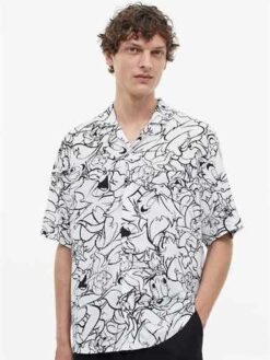 Loose Fit Resort Shirt - Effortless Summer Style