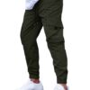 Men Joggers with Elasticated Waist