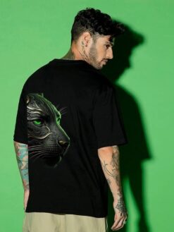 Nova Graphic Printed Cotton Oversized T-shirt