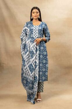 SURKH SHIBORI COTTON DRESS