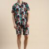 Printed Shirt with Shorts Co-ords