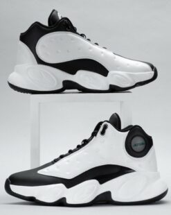 Men Mid-Top Lace-Up Shoes in Multi-color