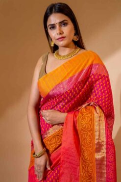PANNA SAREES-COTTON DIGITAL PRINTED SAREE
