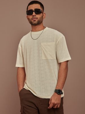 Drop Shoulder Sleeves Oversized T-shirt