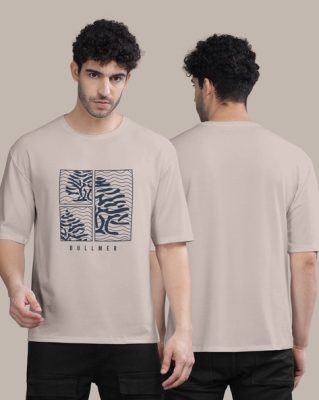 Loose Fit Graphic Print Round Neck T-Shirt