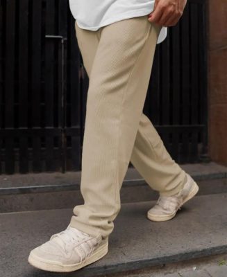 Camel Corduroy Relaxed Fit Pant