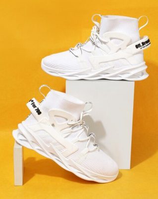 Casual Shoes with Mesh Upper