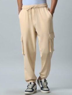 Men 10 Oversized Cotton Relaxed Fit Mid-Rise Joggers