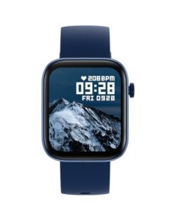 Men's Smart Watch with Tang Buckle - Blue