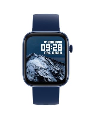 Men's Smart Watch with Tang Buckle - Blue