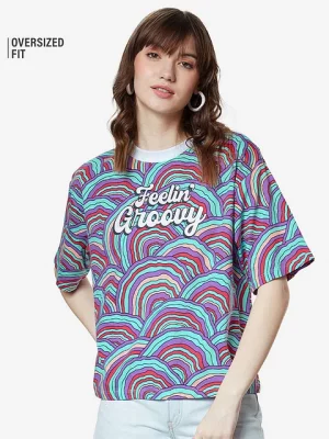 Groovy Women Oversized T-shirts