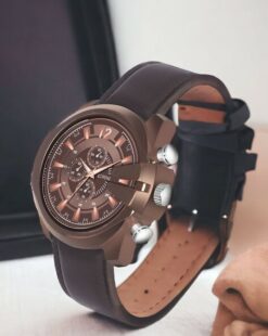 Chronograph Watch - Brown