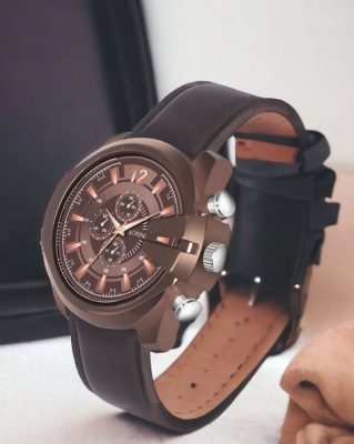 Chronograph Watch - Brown