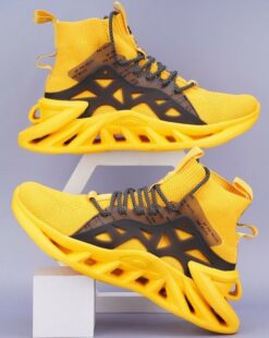 Men Colourblock Lace-Up Shoes
