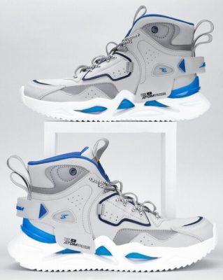 Men Colourblock Lace-Up Shoes