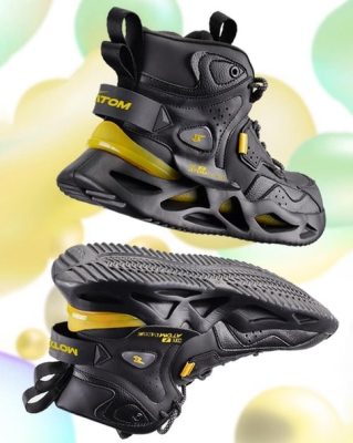 Men Colourblock Lace-Up Shoes