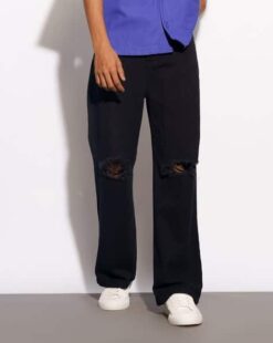 Men High-Rise Distressed Baggy Fit Jeans