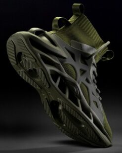 Men Round Toe Lace-Up Shoes