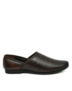 Men Round Toe Slip-On Juttis