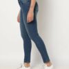 Mid-Wash Skinny Fit Jeans