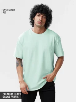 Solids Mint Oversized T-shirt