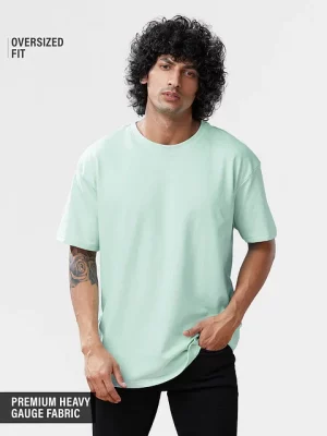 Solids Mint Oversized T-shirt