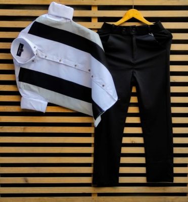 Party Wear Shirt and Trouser Combo