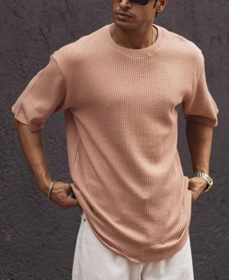 ach Structured Oversized Half Sleeves T-Shirt