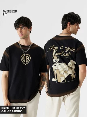 Classic Cartoon Fun Oversized T-shirt