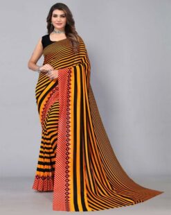 Striped Woven Saree