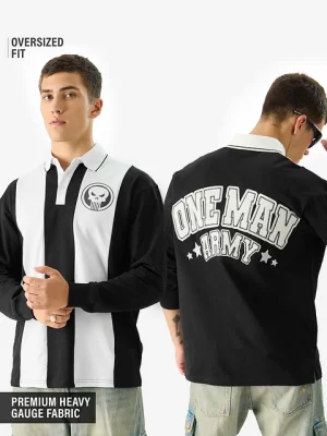 The One Man Army Men Rugby Polos