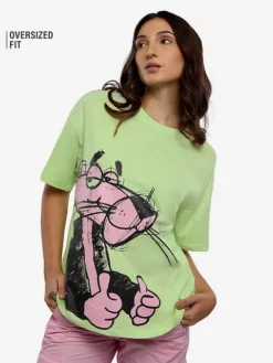 Thumbs Up Women Oversized T-shirt