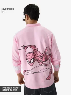 Webtastic Men's Oversized Rugby Polo