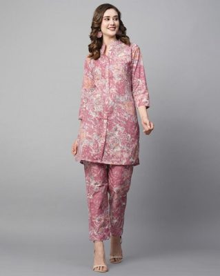 Women Floral Print 2-Piece Co-ord Set