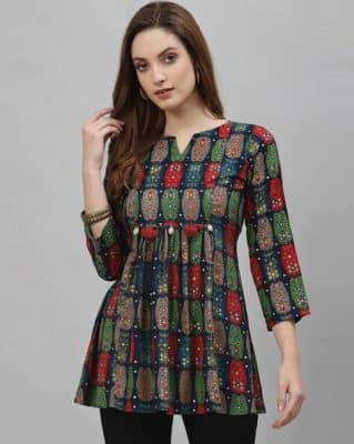 Women Floral Print Regular Fit Top