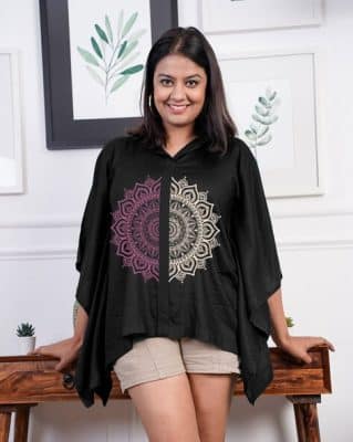 Women Graphic Print Regular Fit Top