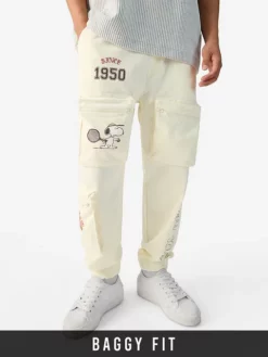 Peanuts Street Champ Men Oversized Joggers