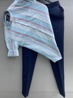 Striped Shirt & Trouser Pant Combo